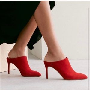SAM EDELMAN Oran Red Mules